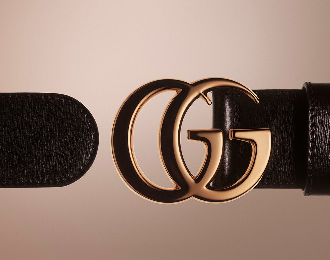 Cinturón Gucci negro