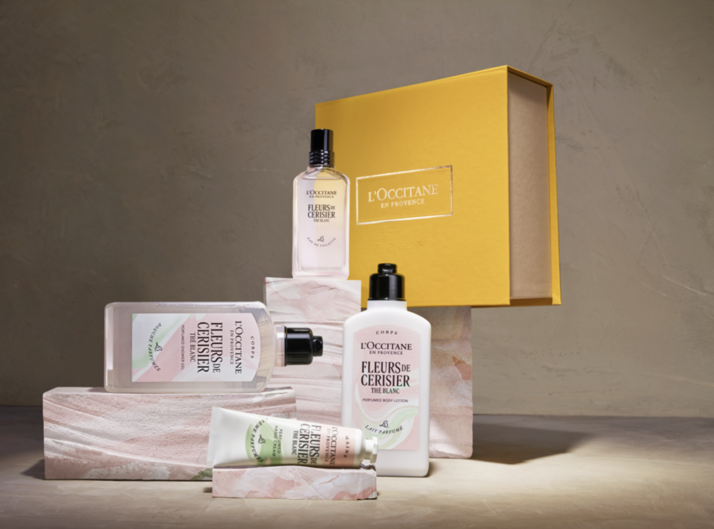 Colección de Fleurs de Cerisier & Thé Blanc