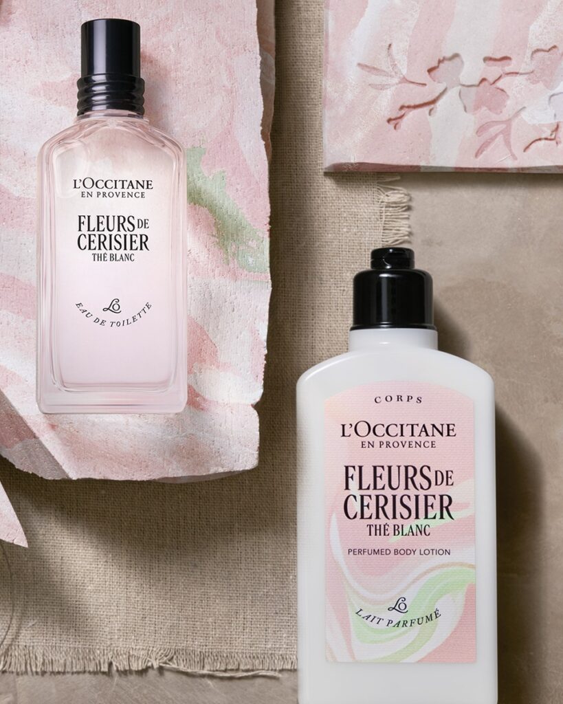 Colección de Fleurs de Cerisier & Thé Blanc