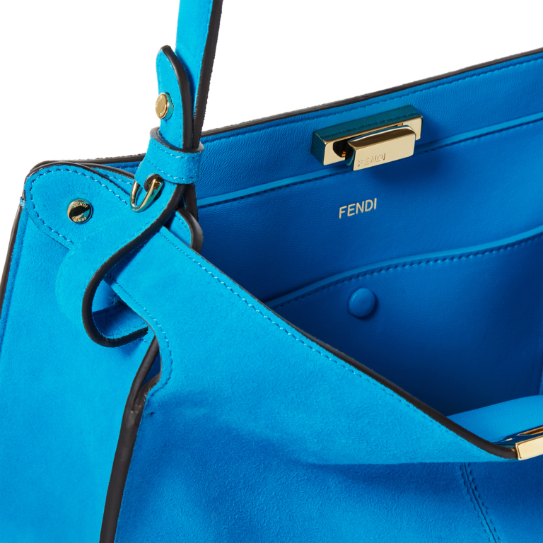 Código azul: la geometría del color en FENDI SS26