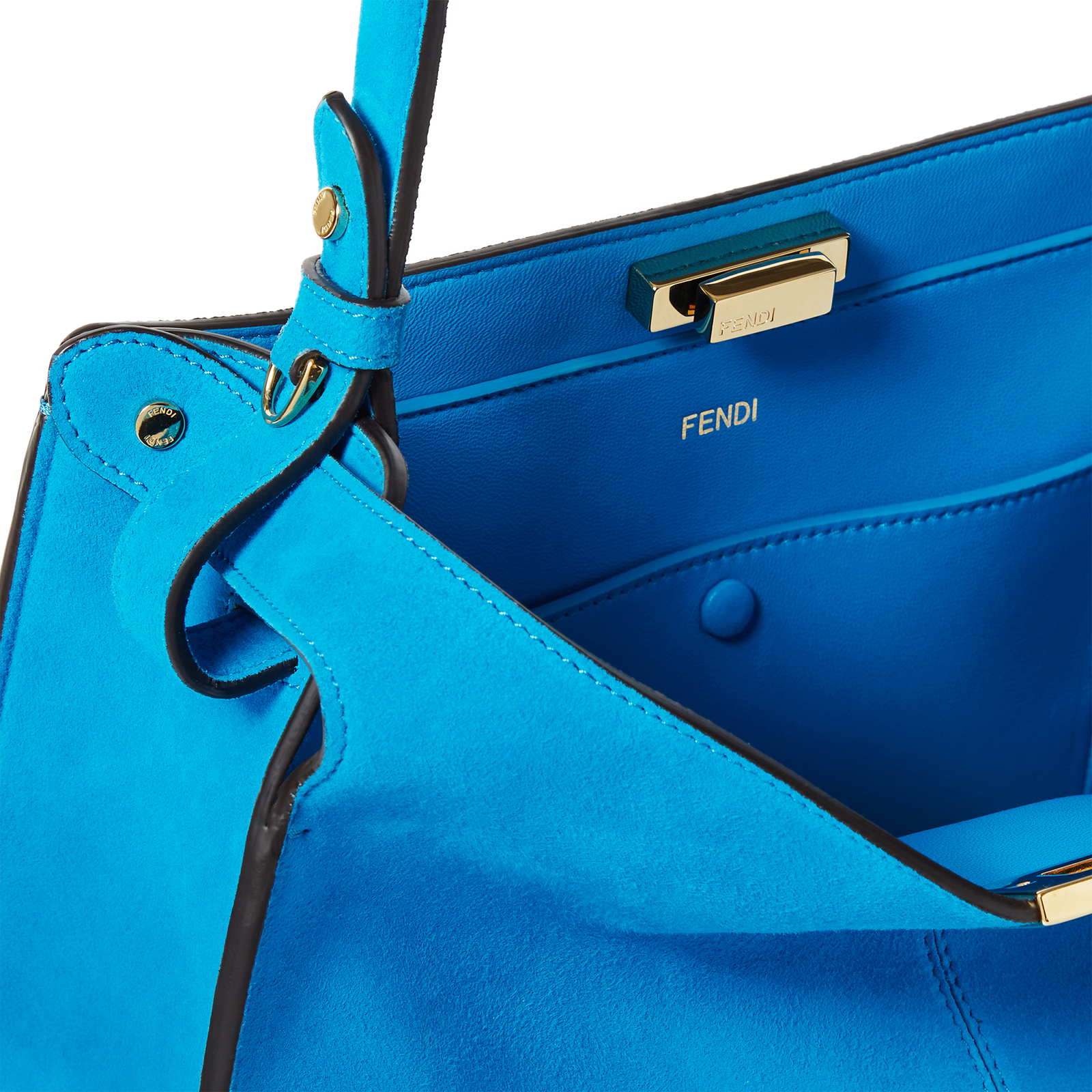 Código azul: la geometría del color en FENDI SS26