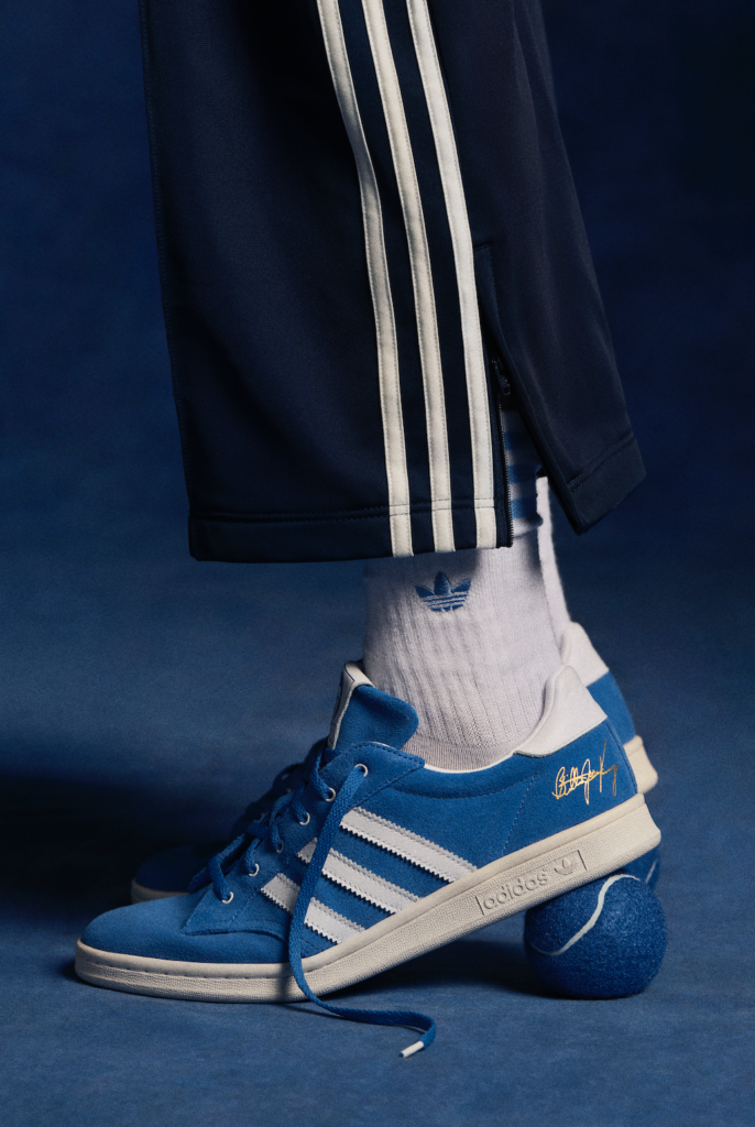 adidas relanza el icónico Blue Suede Shoe de Billie Jean King