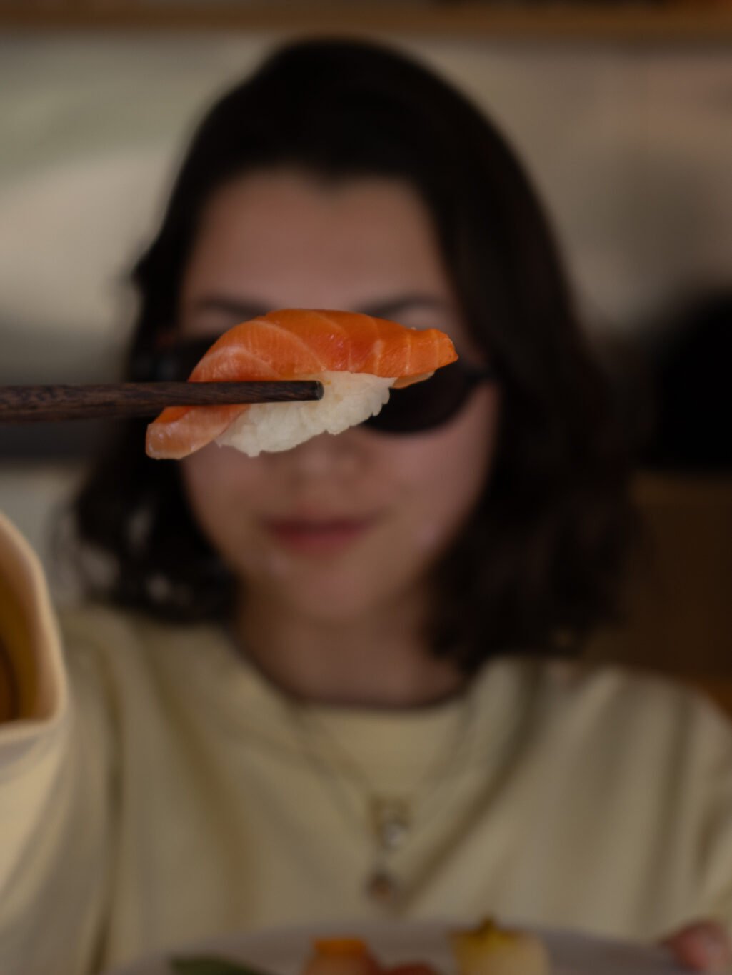 Sushi con pescado crudo del restaurante Koyi una especialidad del chef