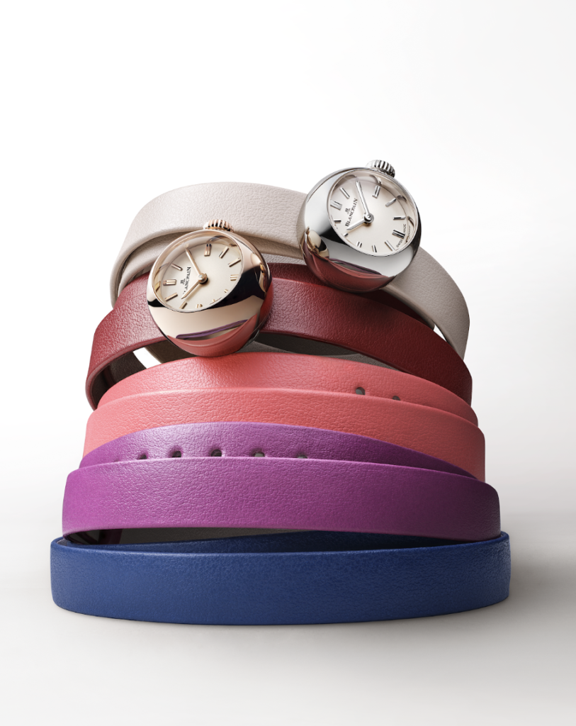 Para celebrar el 70º aniversario de la colección Ladybird, Blancpain presenta Lady B, una creación que combina diseño escultórico, herencia histórica y uno de los movimientos mecánicos automáticos más pequeños de la relojería contemporánea