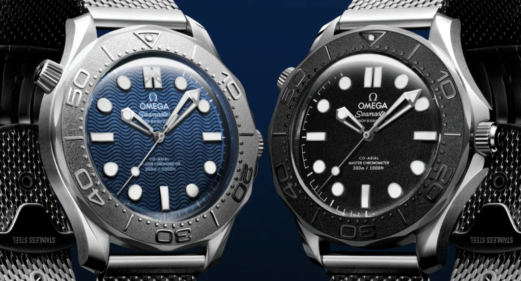 OMEGA enfrenta dos leyendas en una misma colección: la Seamaster Diver 300M James Bond & Spectre